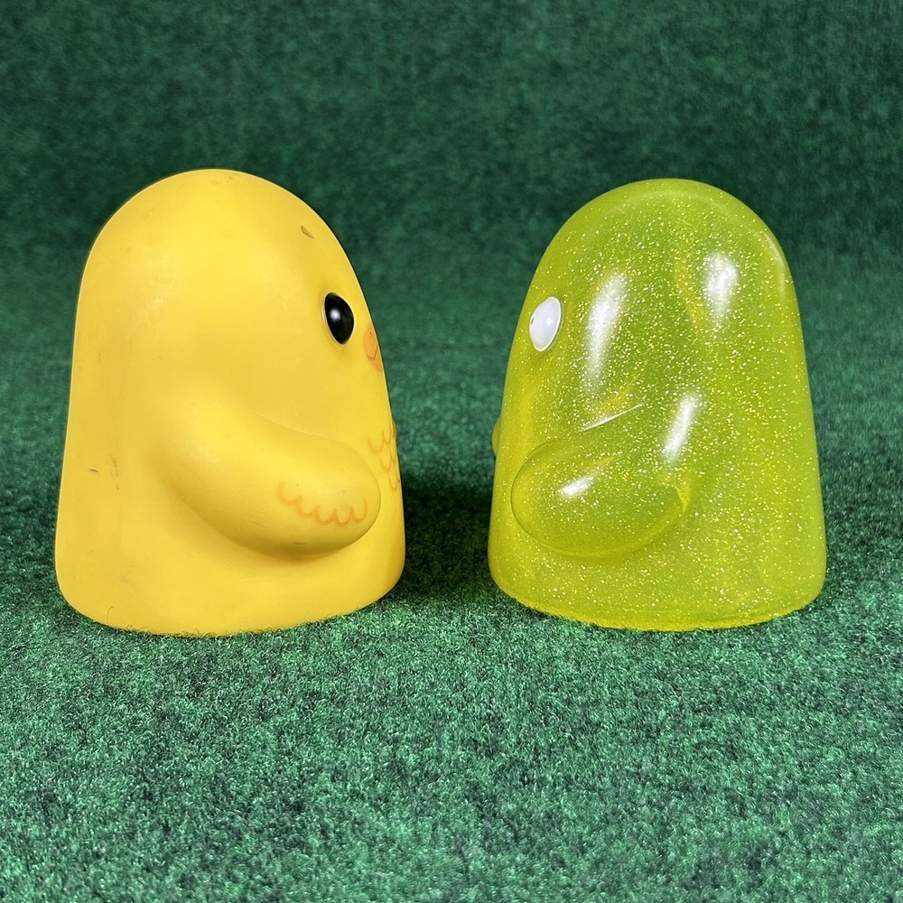 Tiny Ghost Lemondrop & Rubber Ducky Reis O Brien 5" Vinyl Figures Used - Picture 2 of 14